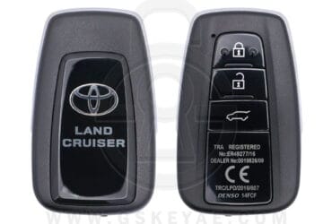 2018 Genuine Toyota Land Cruiser Prado Smart Key Remote 3 Button 433MHz HYQ14FCF 89904-60L80 (OEM)