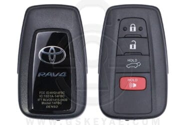 2021 Toyota RAV4 Smart Key Remote 4 Button 315MHz FCC ID 8A Chip HYQ14FBC 8990H-42030 (OEM)