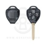 2001-2017 Toyota Sienta Noah Alphard Remote Head Key Shell 4 Button TR47 Japanese Market (1)