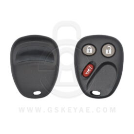 2003-2007 GM Keyless Entry Remote Shell Cover Case With Battery Holder 3 Button LHJ011