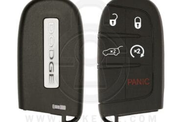 2014-2025 Original Dodge Durango Jeep Grand Cherokee Smart Key 5 Button 433MHz M3N40821302 68143505AC