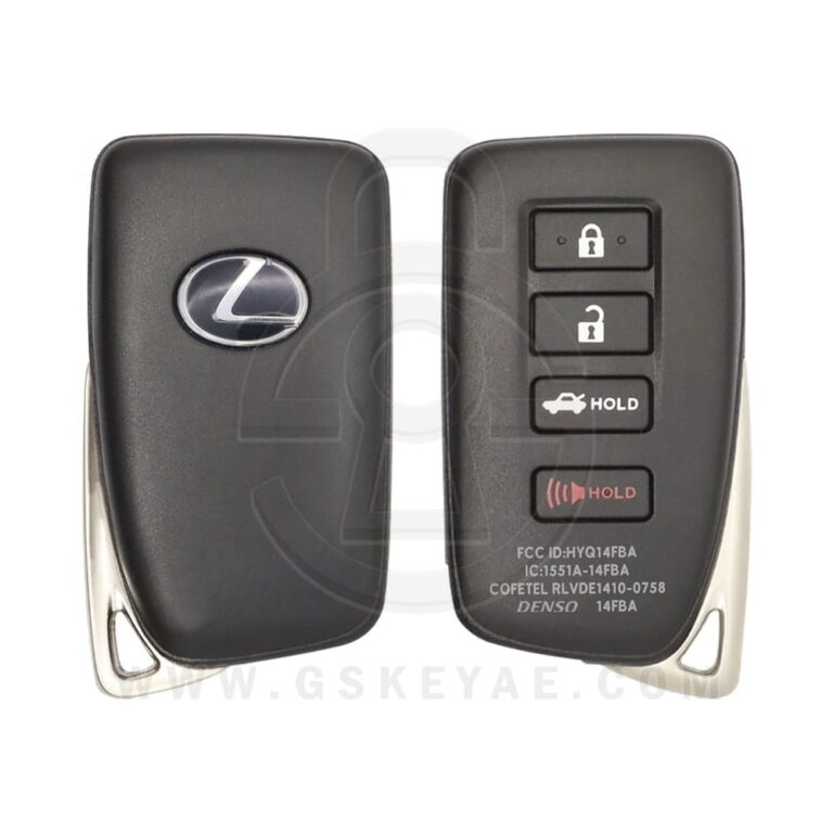 2013-2020 Genuine Lexus GS ES Smart Key Remote 4 Button 315MHz 89904-06170 (USED)