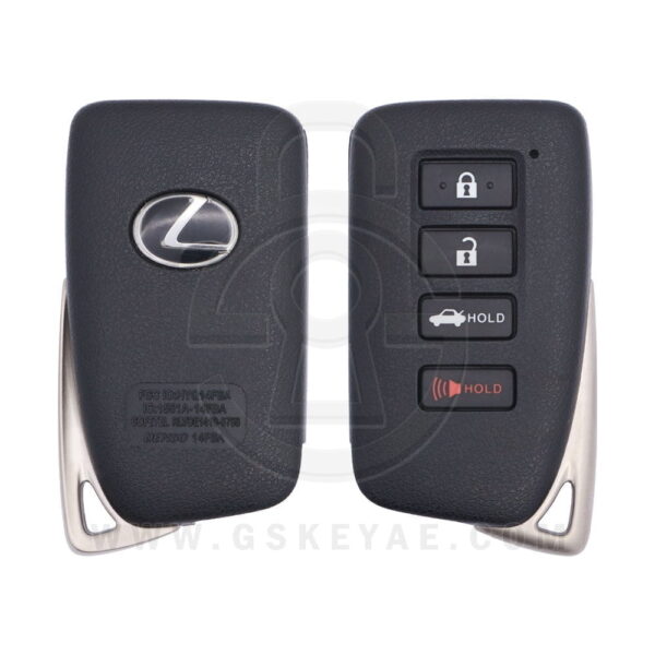 2013-2020 Genuine Lexus GS ES Smart Remote Key 4 Button 315MHz HYQ14FBA 89904-30A91 (OEM)