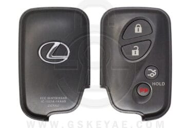 Clé intelligente Lexus ES/IS/GS/LS 2005-2008 4 boutons 315MHz 89904-30270 (USAGÉE)