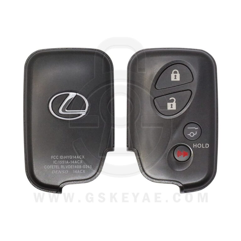 2010-2020 Genuine Lexus RX350 GX460 Smart Key Remote 4 Button 315MHz HYQ14ACX 89904-60590 USED