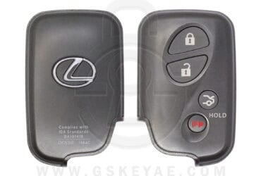 Clé intelligente Lexus 2006-2008 4 boutons 433MHz puce TMS37126 14AAC 89904-30322 (USAGÉE)