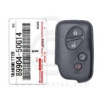 2012 Genuine Lexus LS460 Smart Key Remote 4 Button 433MHz Keyless Go 89904-50G14 (OEM) (1)