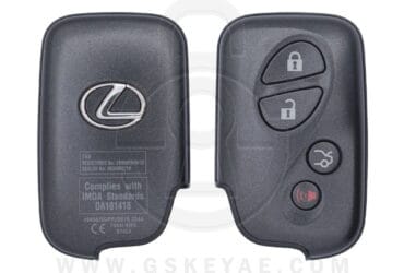 2012 Genuine Lexus LS460 Smart Key Remote 4 Button 433MHz Keyless Go 89904-50G14 (OEM)