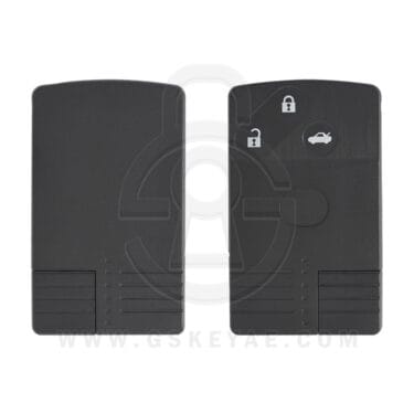 2004-2010 Mazda Smart Card Key Shell Cover Case 3 Button MAZ13 MZ27 Blade
