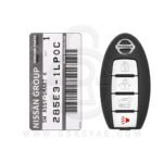 2017-2018 Genuine Nissan Armada Patrol Smart Key Remote 4 Button 433MHz Keyless Go 285E3-1LP0C (OEM) (1)