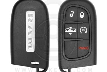 Clé intelligente d’origine Dodge Ram 2013-2018 5 boutons 433MHz 68159657AG