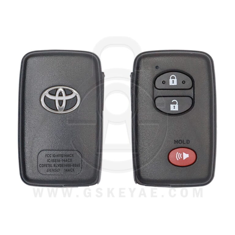 2010-2019 Toyota Scion TC Smart Key Remote 3 Button 315MHz HYQ14ACX 1551A-14ACX 89904-35010 (USED)