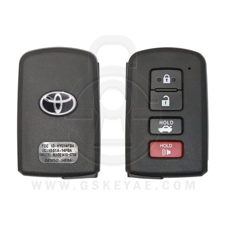2012-2020 Genuine Toyota Avalon Camry Smart Key Remote 4 Button 315MHz HYQ14FBA 89904-06140 USED