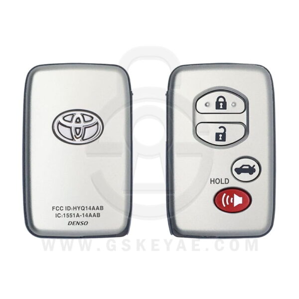 2008 Genuine Toyota Camry Smart Key Remote 4 Button 315MHz 89904-06041 89904-33181 (USED)