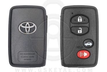 2010-2011 Genuine Toyota Camry Genuine Smart Key Remote 4 Button 315MHz 89904-33370 89904-06130 (USED)