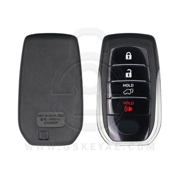 2018-2019 Toyota Land Cruiser Smart Key Remote 4 Button 433MHz 89904-60N20 8994-60N70