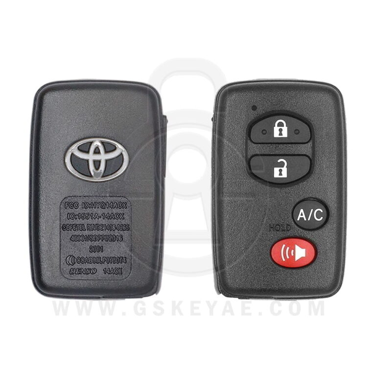 2010-2015 Genuine Toyota Prius Smart Key Remote 4 Button 315MHz HYQ14ACX 89904-47150 (USED)