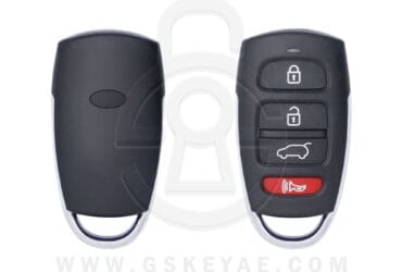 2007-2012 Hyundai Tucson Keyless Entry Remote Shell Case Cover 4 Button For SY55WY8212