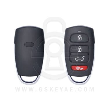 2007-2012 Hyundai Tucson Keyless Entry Remote Shell Case Cover 4 Button For SY55WY8212