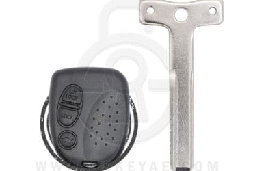 1998-2006 Lame de clé télécommandée Chevrolet Caprice Lumina HU43 après-vente
