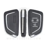 Chevrolet Cruze Malibu Flip Remote Key Shell Case Cover 3 Buttons HU100 Modified
