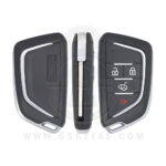 Chevrolet GMC Buick Flip Remote Key Shell Cover 4 Button HU100 OHT0106512 Modified