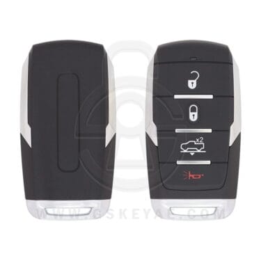 2019-2024 Dodge Ram 1500 Pickup Smart Key Remote 4 Button 433MHz OHT4882056 68291688AD