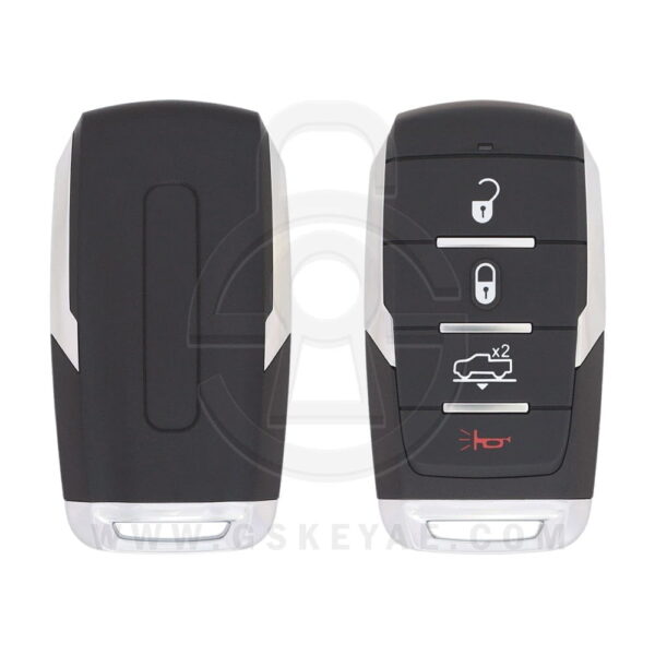 2019-2021 Dodge Ram 1500 Pickup Smart Key Remote 4 Button 433MHz OHT-4882056 68291688AD