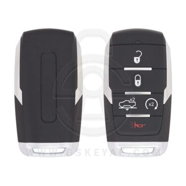 2019-2024 Dodge Ram 1500 Pickup Smart Key Remote 5 Button 433MHz OHT-4882056 68291690AE