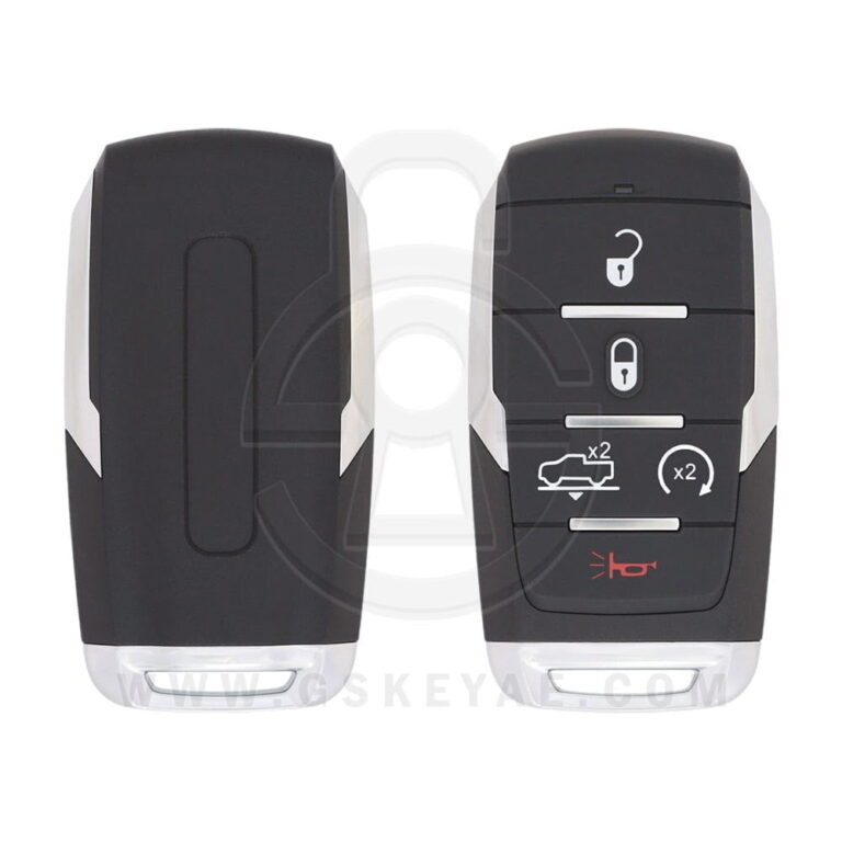 2019-2021 Dodge Ram 1500 Pickup Smart Key Remote 5 Button 433MHz OHT-4882056 68291690AE