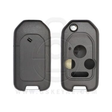 2008-2014 Honda Acura Flip Remote Key Shell Case Cover 4 Button For 35113-TL0-A10 / MLBHLIK-1T