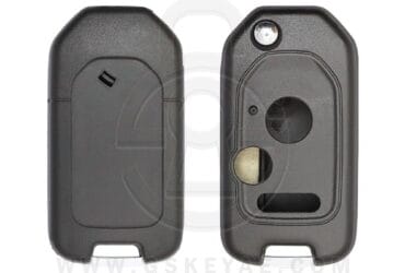 2003-2013 Honda Modified Flip Remote Key Shell Cover 3 Button HON66 Laser Blade