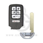 Honda Odyssey Smart Remote Key Shell Case Cover 6 Buttons w/Slide Door HON66 Blade