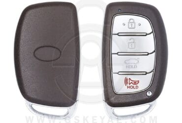 Clé intelligente Hyundai Elantra 2016-2018 4 boutons 433MHz 95440-F2000