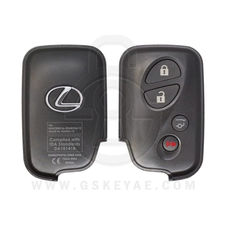2010-2019 Genuine Lexus GX460 Smart Key Remote 4 Button 433MHz 89904-60622 USED