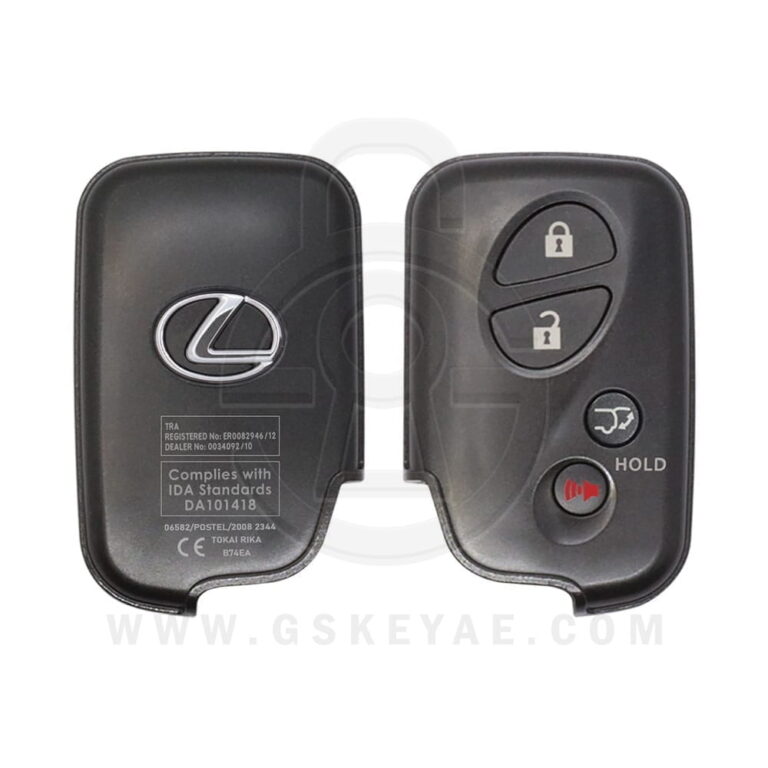 2010-2015 Genuine Lexus RX350 Smart Key Proximity Remote 4 Button 433MHz 89904-48243 USED