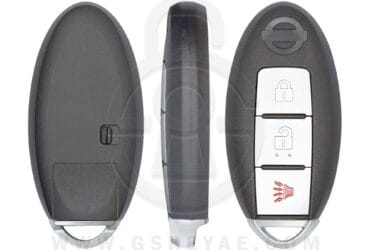 2008-2020 Nissan Murano 370Z Smart Remote Key Shell Case Cover 3 Buttons NSN14 KR55WK49622