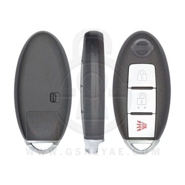 2008-2020 Nissan Murano 370Z Smart Remote Key Shell Case Cover 3 Buttons NSN14 KR55WK49622