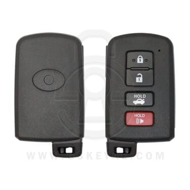 2012-2020 Toyota Avalon Camry Corolla Smart Remote Key 4 Button 315MHz HYQ14FBA 89904-06140 Aftermarket