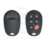 2004-2019 Toyota Sienna Tacoma Tundra Keyless Entry Remote Shell Cover 6 Button w/ Rear door