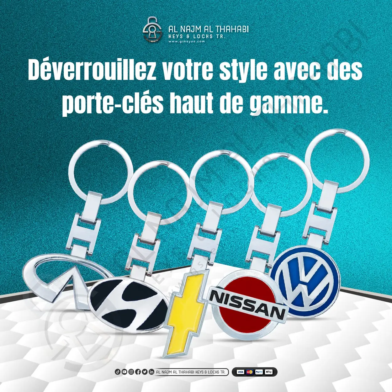 Porte-clés de voiture