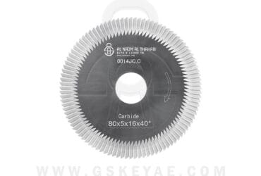 Angle Milling Cutter Carbide Φ80X5.0XΦ16X40° GS-990 For JINGJI P2 100G2 100G3 Q29 100G5