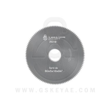 Angle Milling Cutter Carbide φ80x5xφ16x84° P01W 730 For Carat Bravo POKER SPEED DUO Key Machine