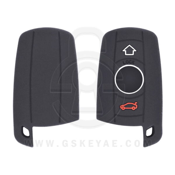 BMW CAS3 1/3/5/X5 Series Smart Remote Key 3 Button Silicone Cover Case