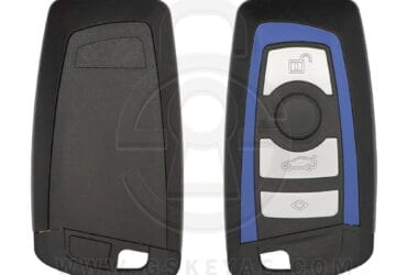 2013-2018 BMW FEM F-Series Smart Remote Key Shell Case Cover 4 Button BLUE