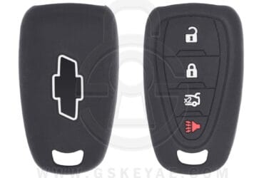 Chevrolet Cruze Camaro Smart Remote Key Silicone Protective Cover Case 4 Button