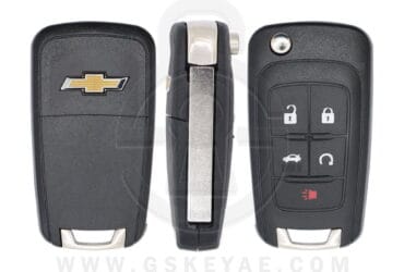 2013-2015 Chevrolet Malibu Impala Flip Smart Key Remote 5 Button w/ Start 433MHz 13584825