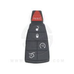 Chrysler Jeep Dodge Fobik Remote Key Rubber Pad 5 Button (Panic - Rear Hatch - Remote Start) (1)