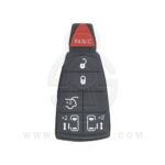 Chrysler Jeep Dodge Fobik Remote Key Replacement Rubber Pad 6 Button w/ L&R Sliding Door (1)