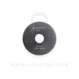 Flat Slotter Cutter Carbide Φ63X1.5XΦ16 1003 For KEYLINE 201 ILCO KD15 Key Machine